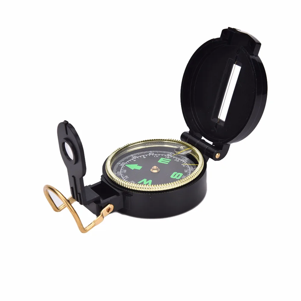 1 Pc Compass Military Camping Hiking Army Style Survival Marching