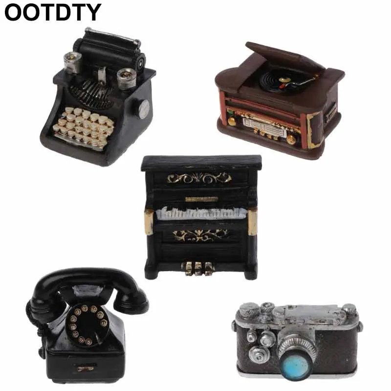 

Newborn Photography Props Infant DIY Props Studio Accessories Retro Resin Mini Small Decoration Creation Gentlemen Camera