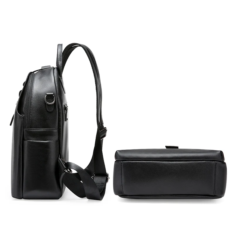 Ir Meetting genuino de las mujeres de cuero Mochila mujer las chicas mochilas grandes multifunción Mochila sólido hombro bolsa Ir Meetting genuino de las mujeres de cuero Mochila mujer las chicas mochilas grandes multifunción Mochila sólido hombro bolsa