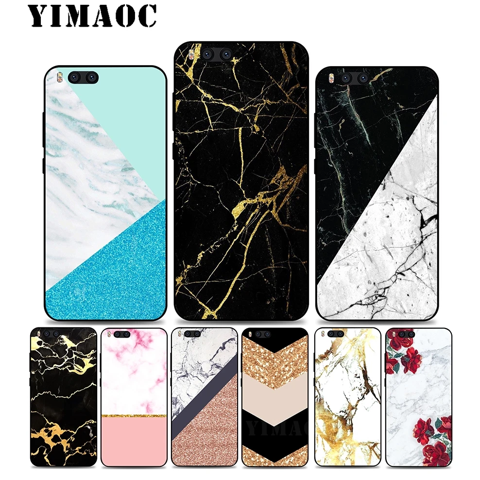 YIMAOC A39 Мягкий силиконовый чехол с мраморным цветком для Xiao mi Red 6 Note 4X 4A 5A 5 Plus A1 A2 Pro