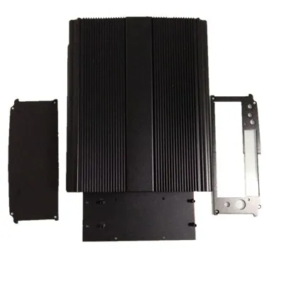 Mini-itx Mini ITX HTPC Case Computer Gaming PC Aluminum Chassis Cases With WallMount Bracket PCI Port