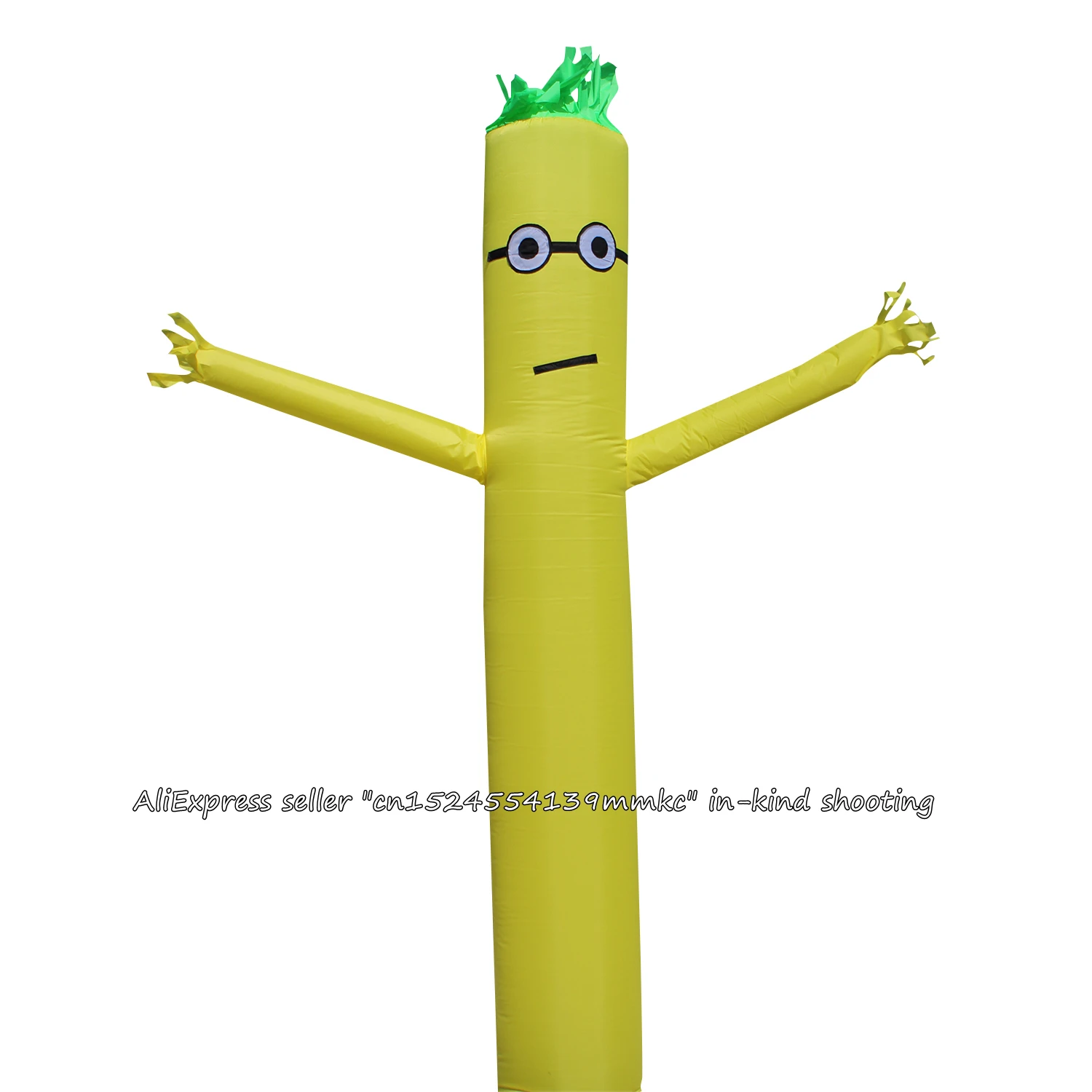 

10FT 3M Air Dancer Sky Dancer Inflatable Tube Puppet Wind Flying for 45CM Blowe (Yellow)