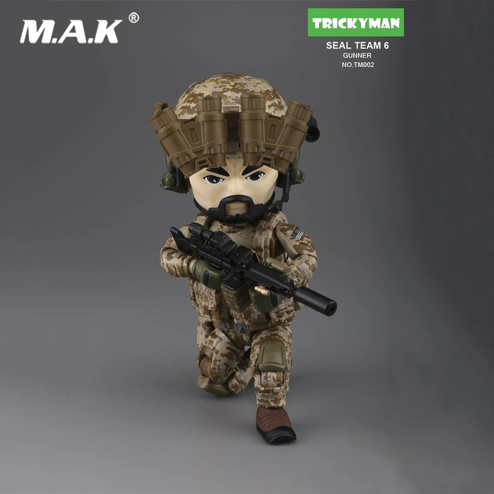 Миниатюрная Военная экшн-фигурка 13 см модель TM002 для фанатов солдатиков трикмана