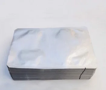 

14*19cm Silver Aluminium Foil Stand Up Zip lock Bag Food Storage Resealable Ziplock Bag 300piece/lot Free shipping