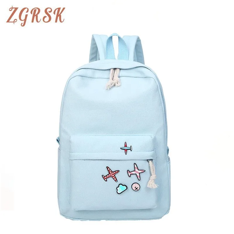 

Women Canvas Backpacks Bagpack School Wind Back Pack Bag Schoolgirl Canvas Travelling Backpack Bag Campus Backpack Bookbag