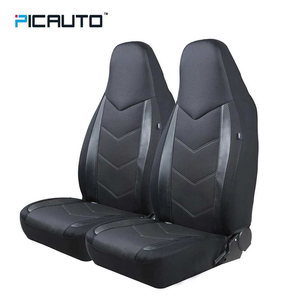 Buy PIC AUTO Universal High Back Car Seat Cover Carbon