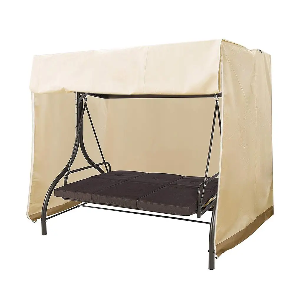 

Swing Cover Heavy Duty Dustproof Hammock Cover Glider Canopy Cover Patio Furniture Waterproof Cover Safe and Durable
