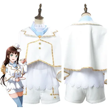 

Love Live! Aqours Dia Kurosawa Wonderland Alice Cosplay Costume Women Halloween Costume