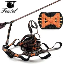 Кемпинг гамак ремни легкий портативный нейлон парашют двойной гамак с гамаком дерево ремни