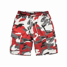 Летние х/б мужские шорты мужские карго шорты Армейский Камуфляж пять комбинезоны мужские шорты в повседневном стиле
