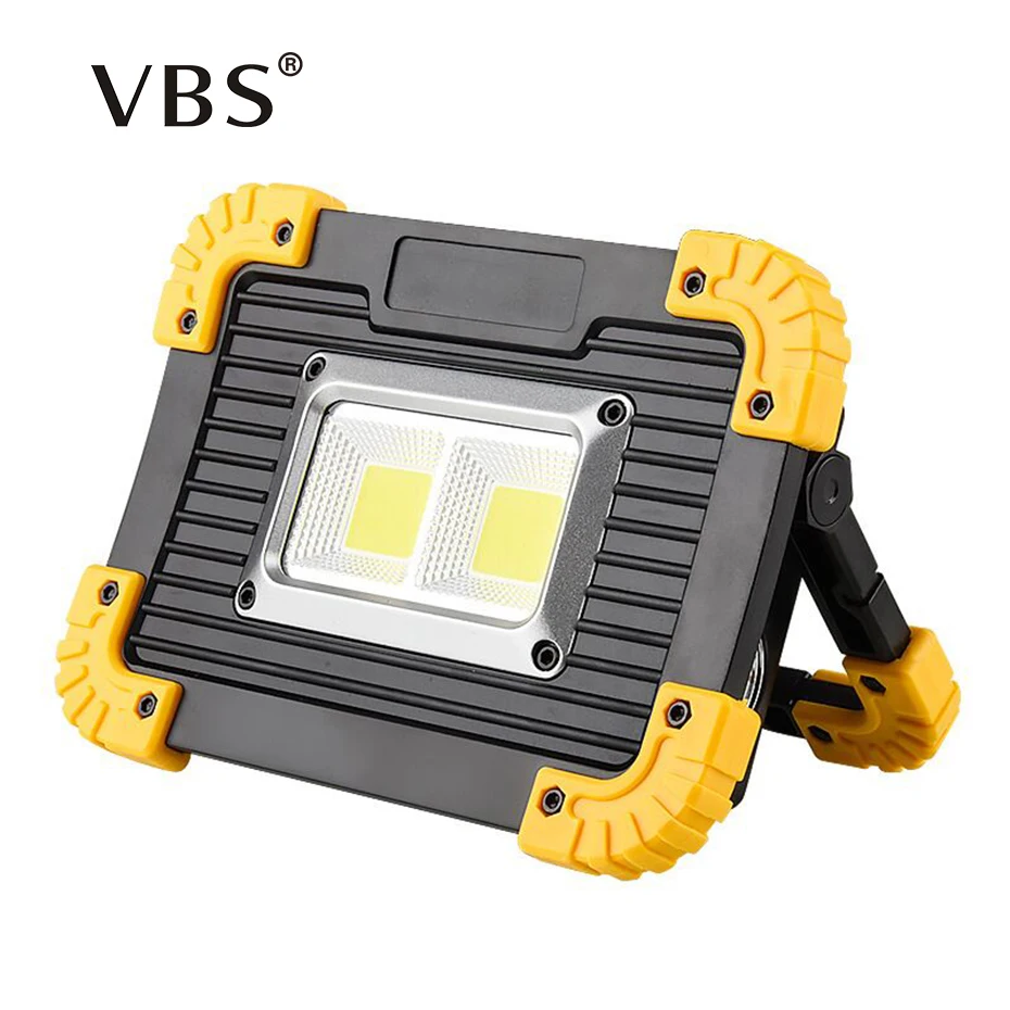

DC 5V 4 Modes USB Battery Powered portable 20w led flood light 400lm Led Spotlight Searchlight Outdoor Camping Lawn Work Lamp