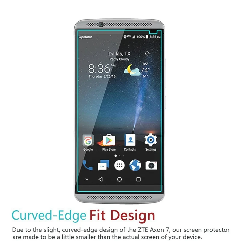 WolfRule 2 шт. для стекла ZTE Axon 7 защита экрана закаленное стекло Mini ультратонкая