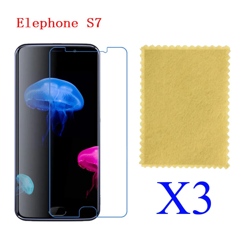 3 шт для Elephone P7000 P8000 P9000 Lite S1 S2 S7 высокий прозрачный глянцевый Защитная пленка |