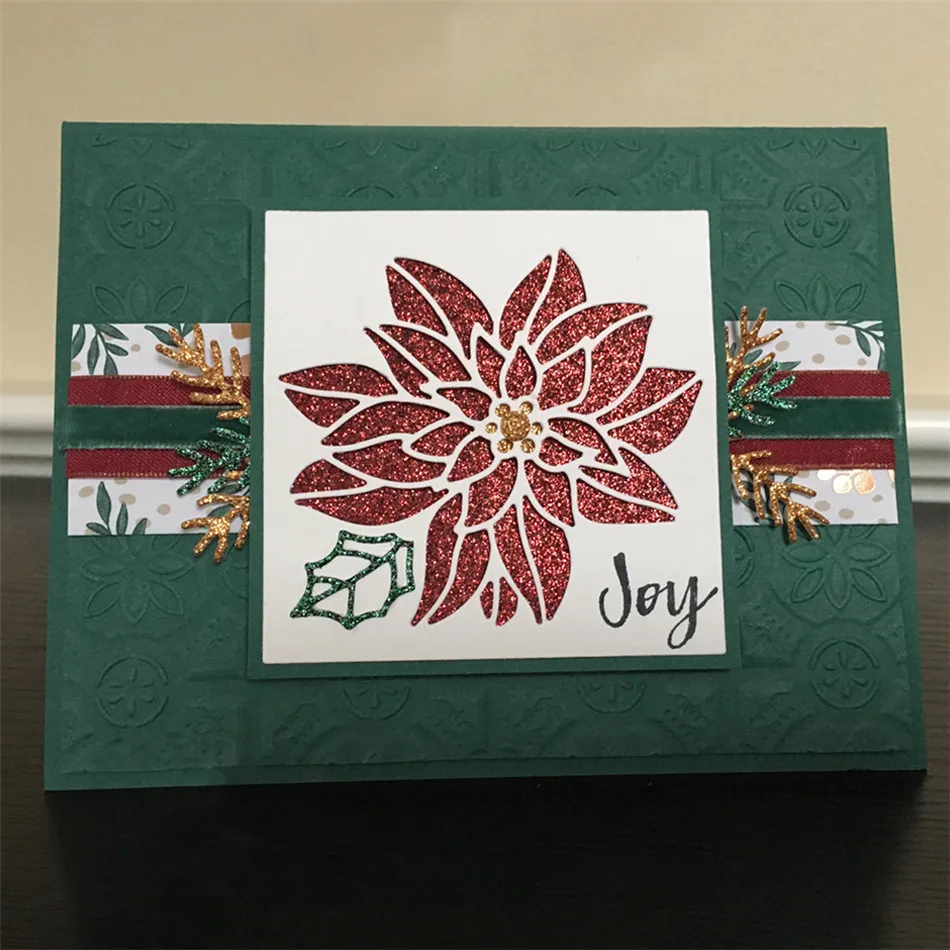 DiyArts цветок НОЖЕЙ умирает Poinsettia цветы ножи для вырубки скрапбукинг Craft Card 132*125 мм резка металла цветок нож для вырубки