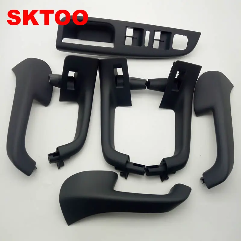 SKTOO 7 шт./компл. для VW Golf 5 GTI MK5 MK5 Jetta Sagitar handletop межкомнатных дверей качество Заводская цена внутренняя подлокотник