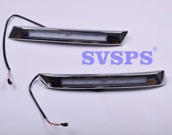 

High Quality Tuning Parts Daytime Running Lights Fog Lights Modified Highlights For VOLKSWAGEN SANTANA 2013 2014 2015