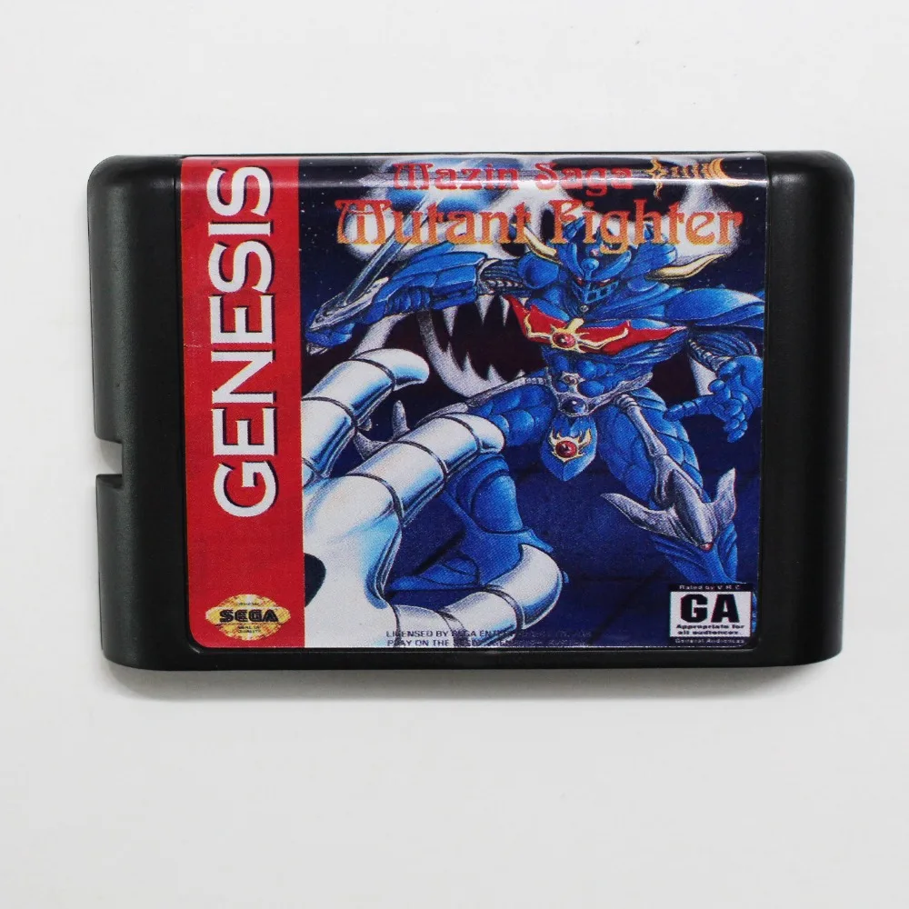 

Mazin Saga Mutant Fighter 16 bit MD Game Card For Sega Mega Drive For Genesis