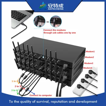 

2018 Newest and Hot Selling Original Wavecom Q24 Plus Module 1U GSM/GPRS USB 8 Ports Modem Pool