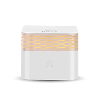 

120ml Essential Oil Aroma Diffuser Electric Air Humidifier Usb Mini Square Mist Maker Warm Night Light For Home Bedroom Square