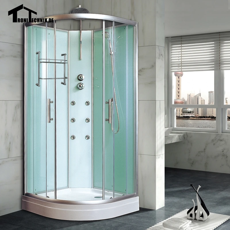 900mm Non Steam Shower Cubicle Enclosure Bath Ro