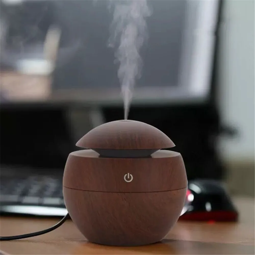 2018 Ultrasonic Aromatherapy Diffuser with flower Aroma Diffusers Cool