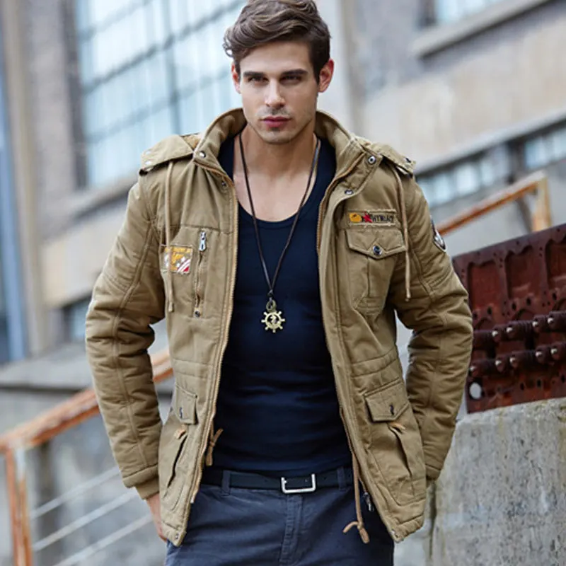 Popular Hooded Military Jacket Men-Buy Cheap Hooded