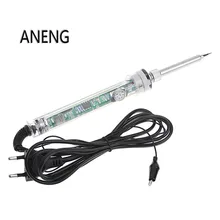 ANENG 907 Регулируемая постоянная Температура Электрический паяльник для подключения к без примесей свинца и 220V EU60W