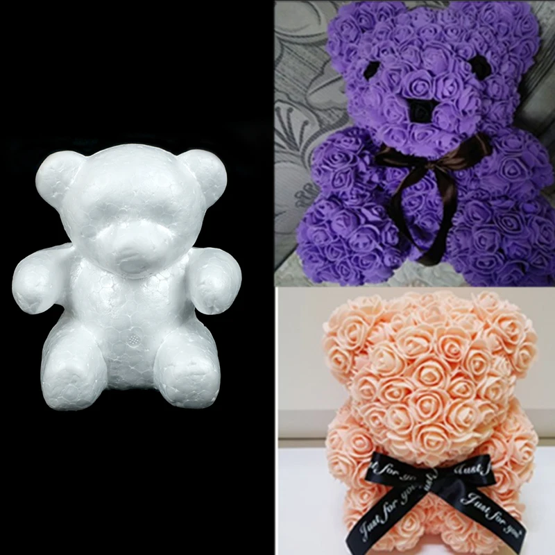 

1 pcs 150/200mm Modeling Polystyrene Styrofoam White Bear Foam Balls Crafts For DIY Christmas Gifts Party Supplies Decoration