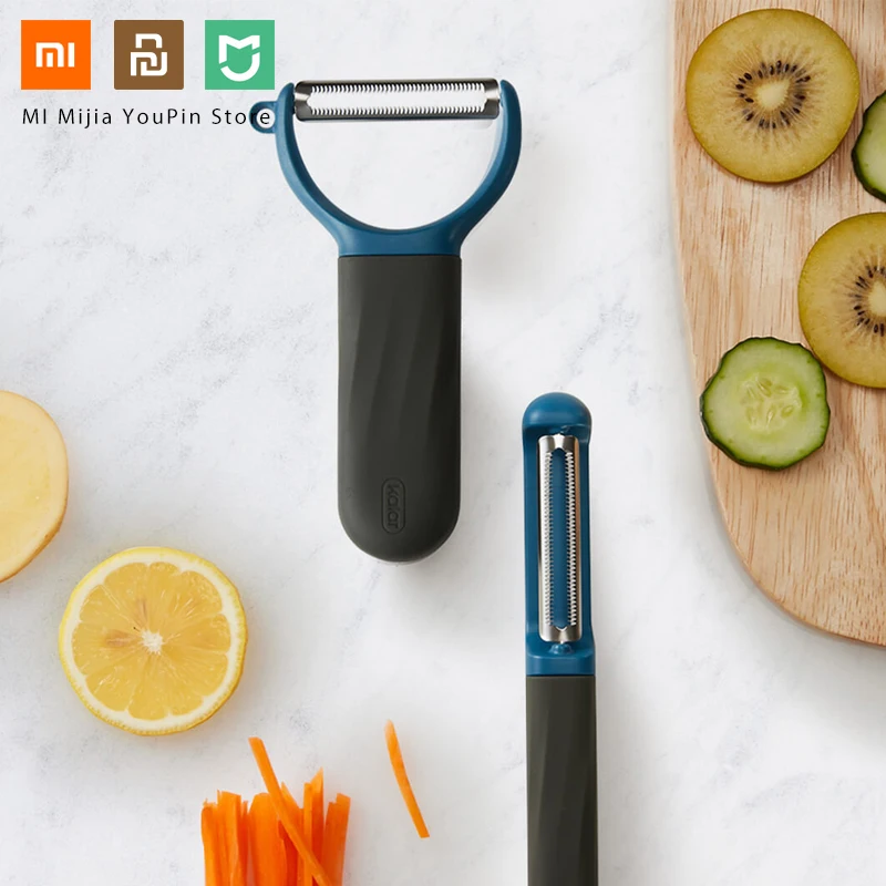 

New Design Xiaomi Kalar Sharp Peeler Vegetable Fruit Peeler I & Y Type Shar p Premium Hand Peeling Tool - Red I Type