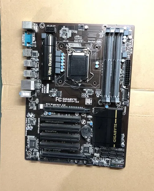 

Free shipping original motherboard Gigabyte GA-Z87P-D3 DDR3 LGA 1150 32GB Z87P-D3 USB2.0 USB3.0 DVI HDMI Desktop motherborad