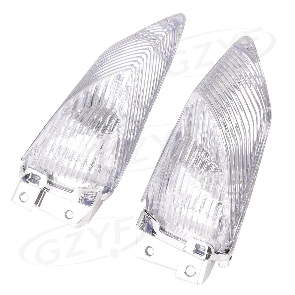 

e-Mark For Suzuki GSXR1000 GSXR 1000 K9 Front Turn Signals Indicator Light Lamp Blinker Lens Cover Shell 2009 2010 Motorcycles