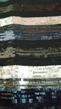

Fashionable Sequin Embroidery Lace Fabric french net lace fabric African guipure lace fabric for dress.FREE SHIPPING (HQ-15-104)