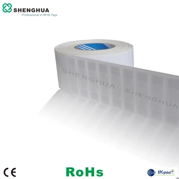 

1000pcs/roll Programmable RFID Tag Clothing UHF Passive Self Adhesive Tag Long Range Antenna Label Rewritable For Supermarkets