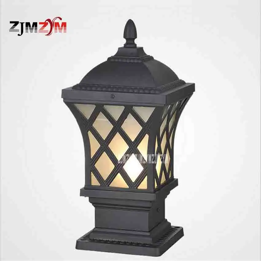Beste Nieuwe Aankomst Outdoor Waterdichte Landschap Lichten Decor Tuin Pijler Lamp Hollow Gesneden Muur Hek Kolom Deur Licht (20*24*48)