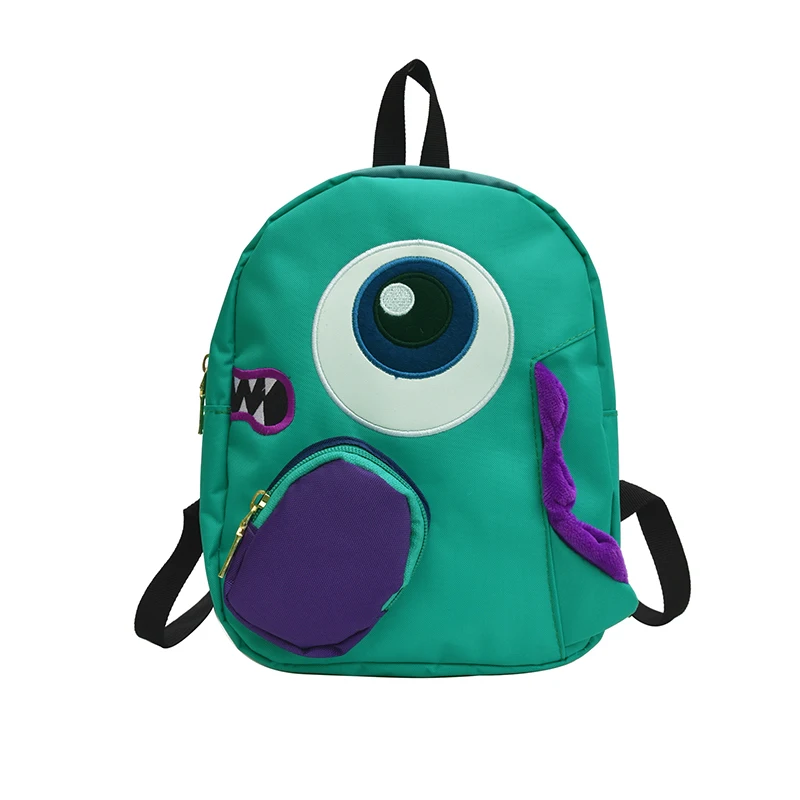 Adorable Small Dinosaur Hit Color Both Shoulders Backpack Woman 2019 Will Capacity Leisure Time Package Joker Student | Багаж и сумки