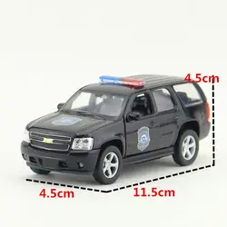 WELLY 1/36 Scal Police Version 2008 Chevrolet Tahoe полноразмерная SUV литая модель металлическая вытяжная модель автомобиля игрушка для подарка/детей