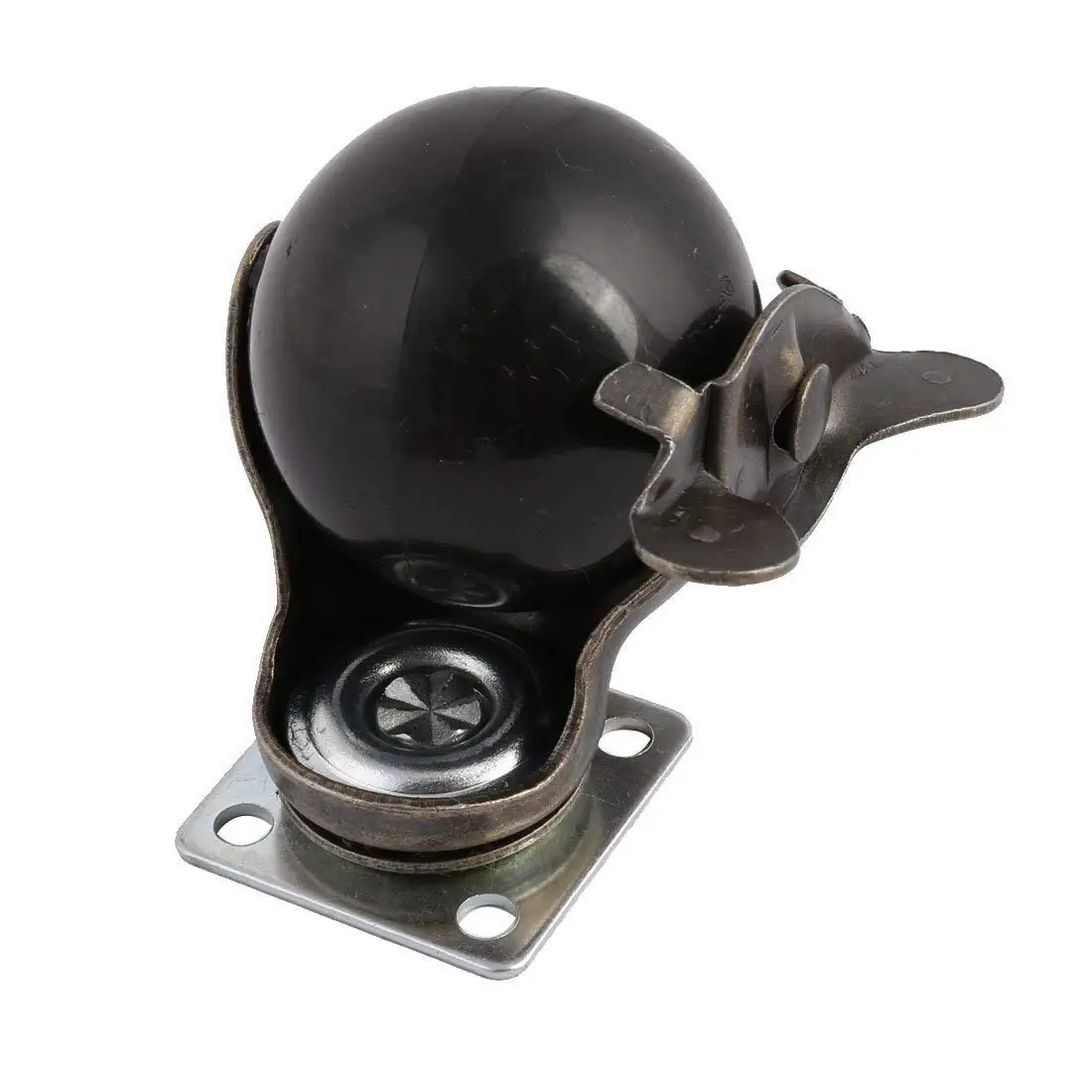 4 PCS Hot Sale Swivel Top Plate Hooded Ball Caster Wheels Furniture Casters Chair Casters Universal Wheel Antique Bronze 4 PCS Hot Sale Swivel Top Plate Hooded Ball Caster Wheels Furniture Casters Chair Casters Universal Wheel Antique Bronze