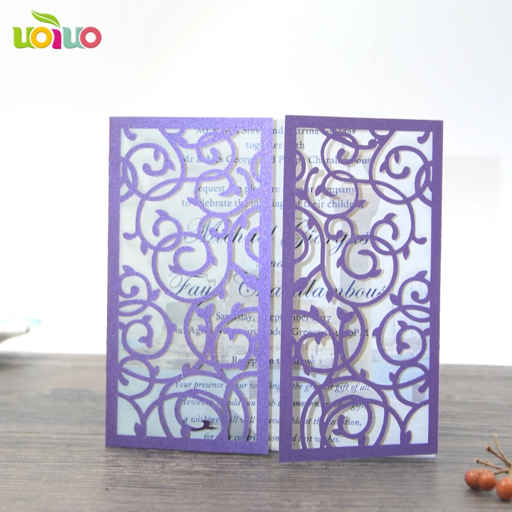 us $33.0 |2018 new sample wedding invitation card printing machine laser  cutting paper nepali marriage invitation card for promotion|cards &