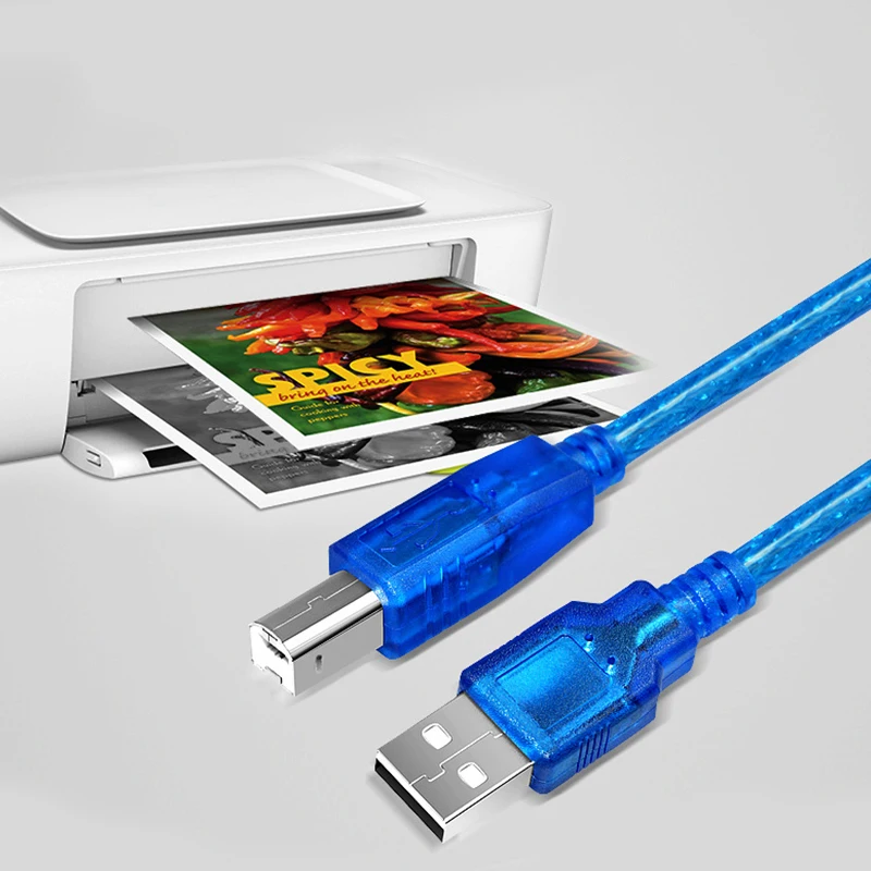 Кабель удлинитель для принтера USB 2 0 тип A B штекер 1 5 м 3 10 м|Кабели передачи данных|
