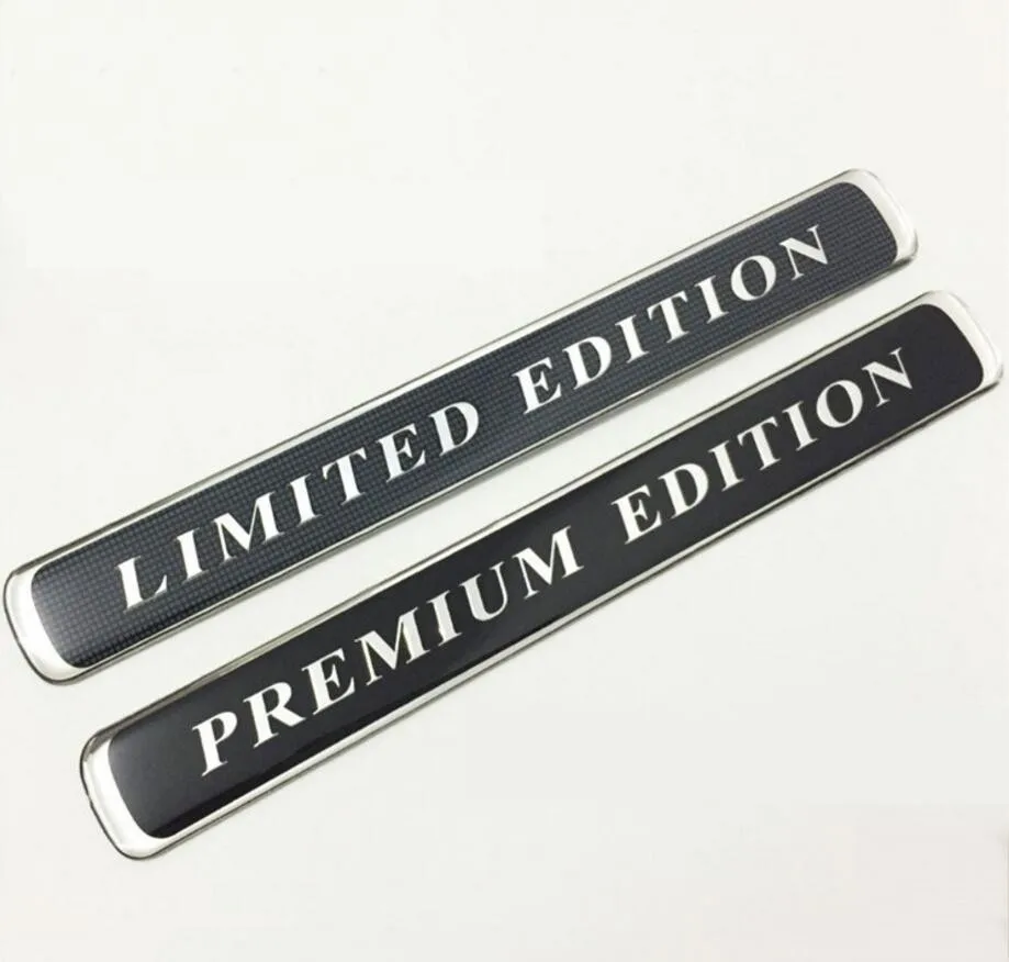 2 шт. Ограниченная серия Премиум Издание автомобиля крыло эмблемы EXCUTIVE черный