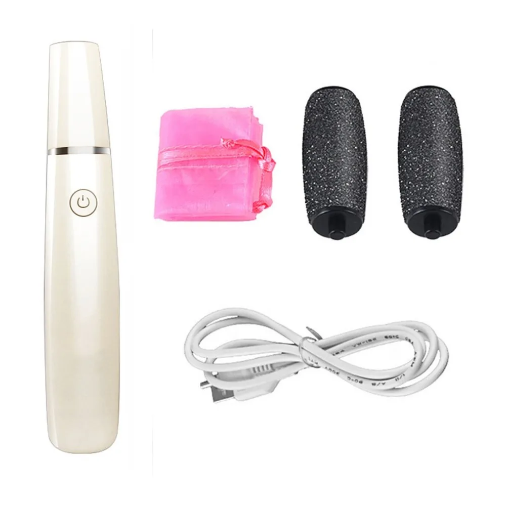 

Portable Size USB Rechargeable Electric Foot Care Tool Handheld Design Dead Removal Exfoliator Heel Cuticles Remover Gifts