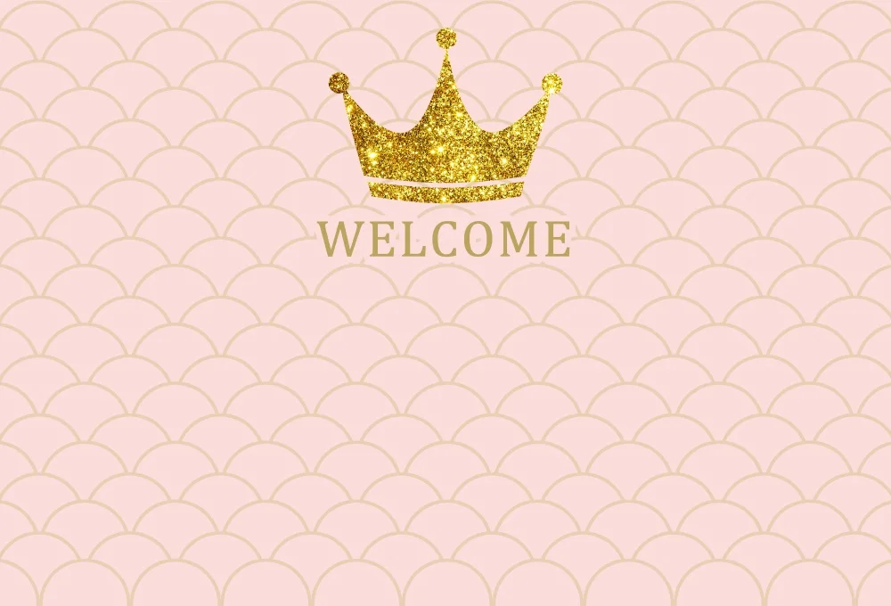 Laeacco Cartoon Crown Mermaid Scale Baby Birthday Photography Backgrounds Customized Photographic Backdrops For Photo Studio Laeacco Cartoon Crown Mermaid Scale Baby Birthday Photography Backgrounds Customized Photographic Backdrops For Photo Studio