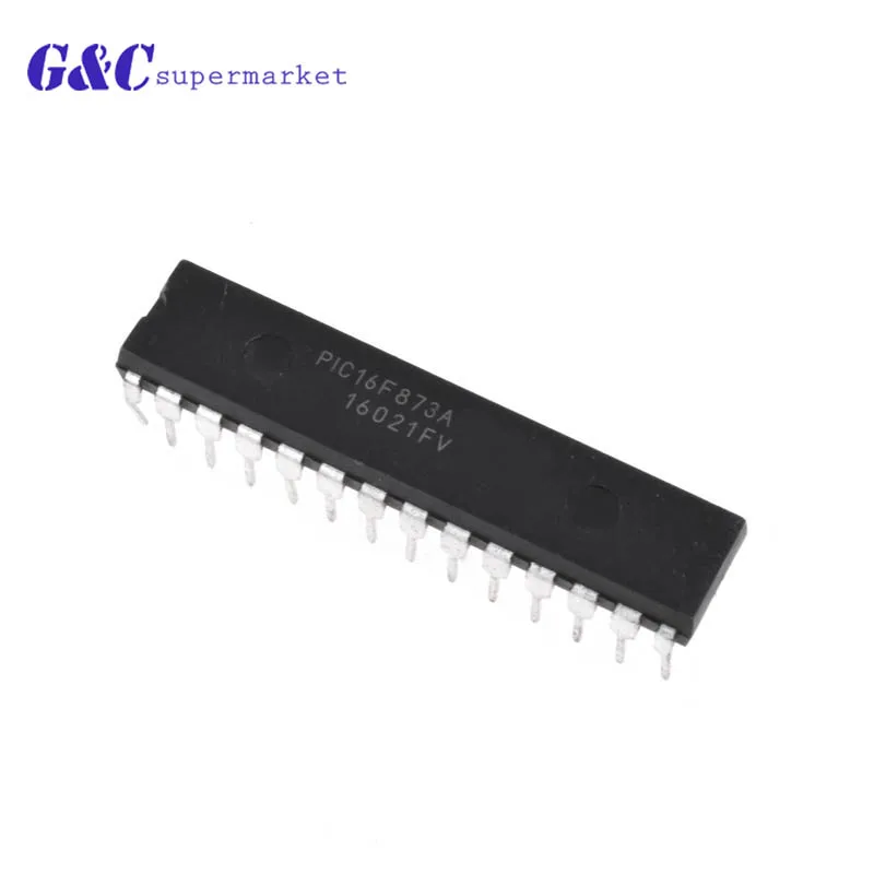 2pcs/lot PIC16F873A PIC16F873A-I/SP 16F873A DIP28 afbeelding