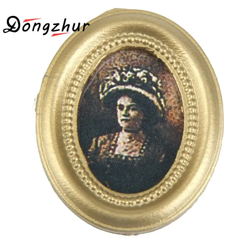 Винтажная картина с фотографиями произвольного цвета Настенная для 1:12