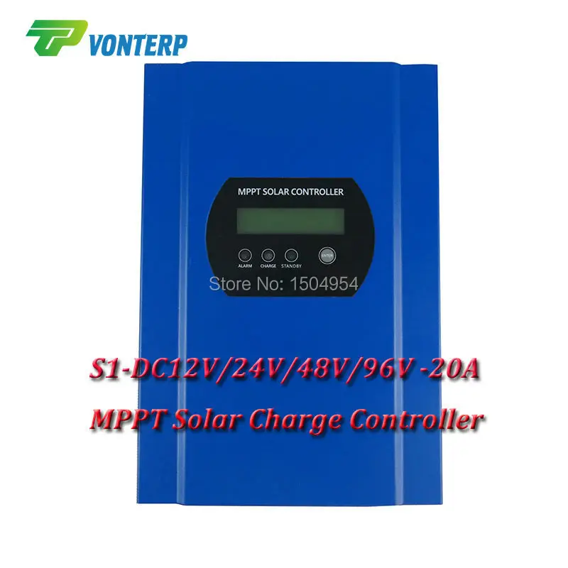 20A 48v 96v Solar controller MPPT/MPPT solar charge controller,pv mppt charger controller