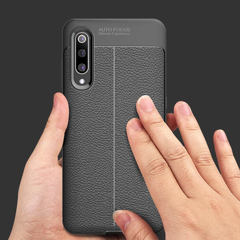 

Xinwen tpu leather Pattern phone back etui,coque,cover,case for xiaomi mi 9 mi9 se 9se mi9se for xiomi silicone accessories