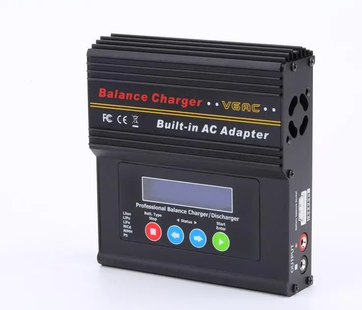 EV PEAK promotional V6AC rc Lipo balance battery charger AC DC caricabatteria rc muticopter airplane Free