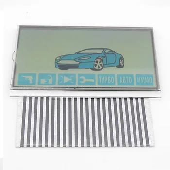 

Russia version A63 LCD Display For starline A63 lcd two way car alarm remote