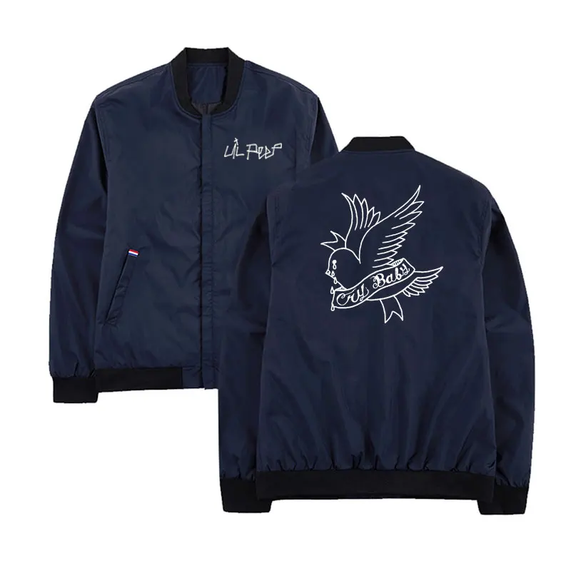 Fashion Men coats Lil Peep mens jackets drop shipping windbreaker winter coat and jacket streetwear Cool man clothes top quality