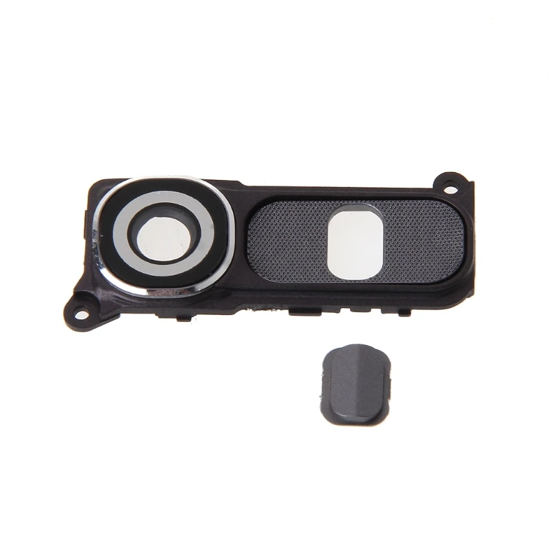 

2018 Original New For LG G4 Back Camera Glass + Frame Holder + Power Volume Button Assembly full set Camera Lens Repair part